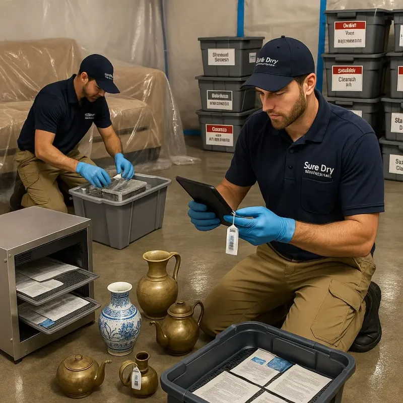 Content Protection and Restoration process in Barrett, TX