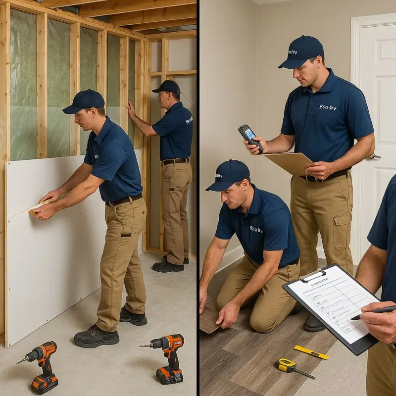 Repairs and Reconstruction process in Barrett, TX