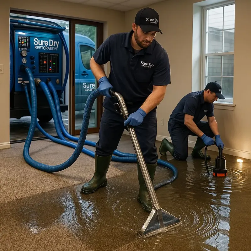 Water Extraction and Removal process in Barrett, TX